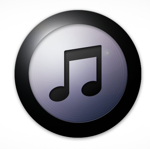 iTunes Icon Black Transparent