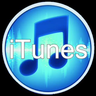 iTunes Logo Icon Black