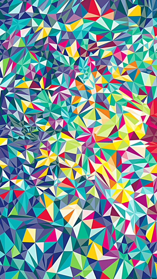 Kaleidoscope iPhone Wallpaper