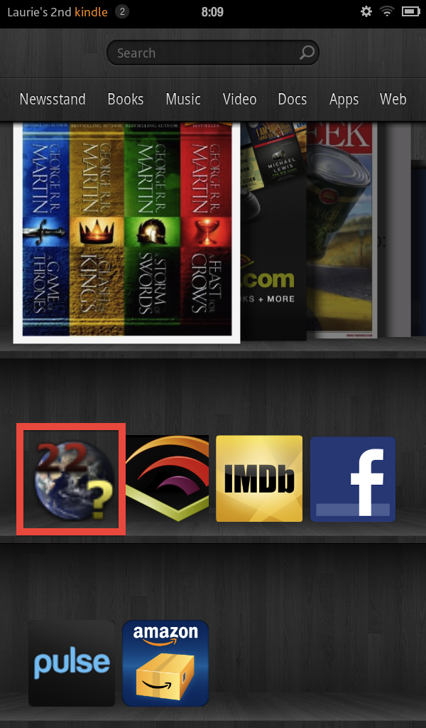 Kindle Fire App Icon