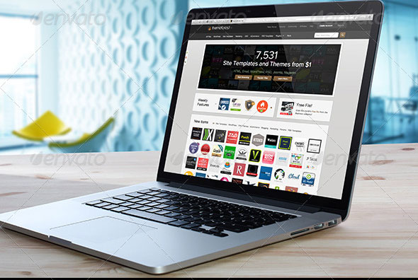 Laptop Mockup PSD Laptop Mockup PSD