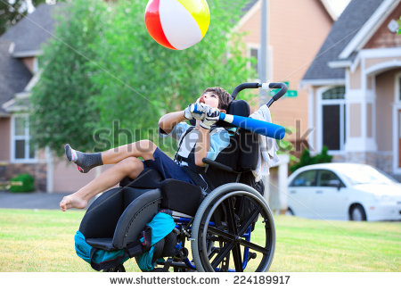 Little Boy Playing Balls