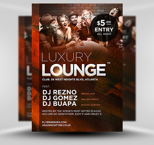 Lounge Flyer Templates