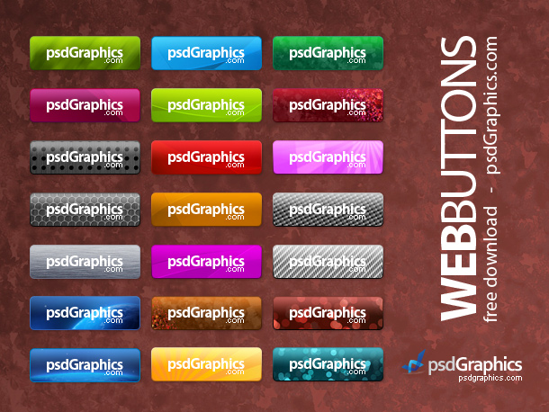 Make Web Buttons in Photoshop