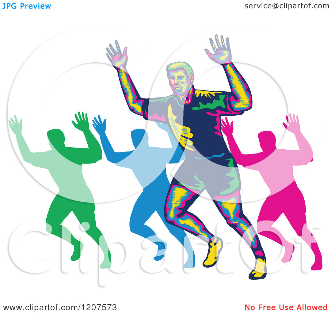 Marathon Runner Silhouette Clip Art Free