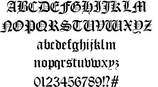 Microsoft Old English Font Download 79