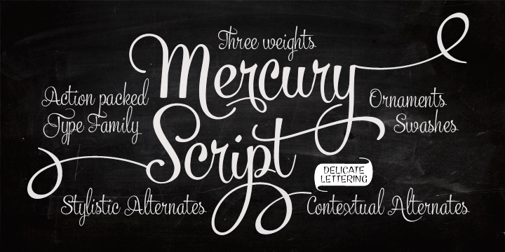 Mercury Script Font Free Mercury Script Font Free