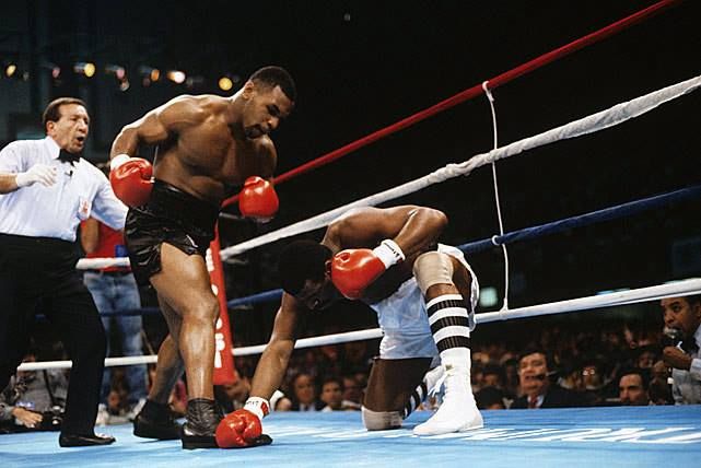 Michael Spinks Mike Tyson Fight