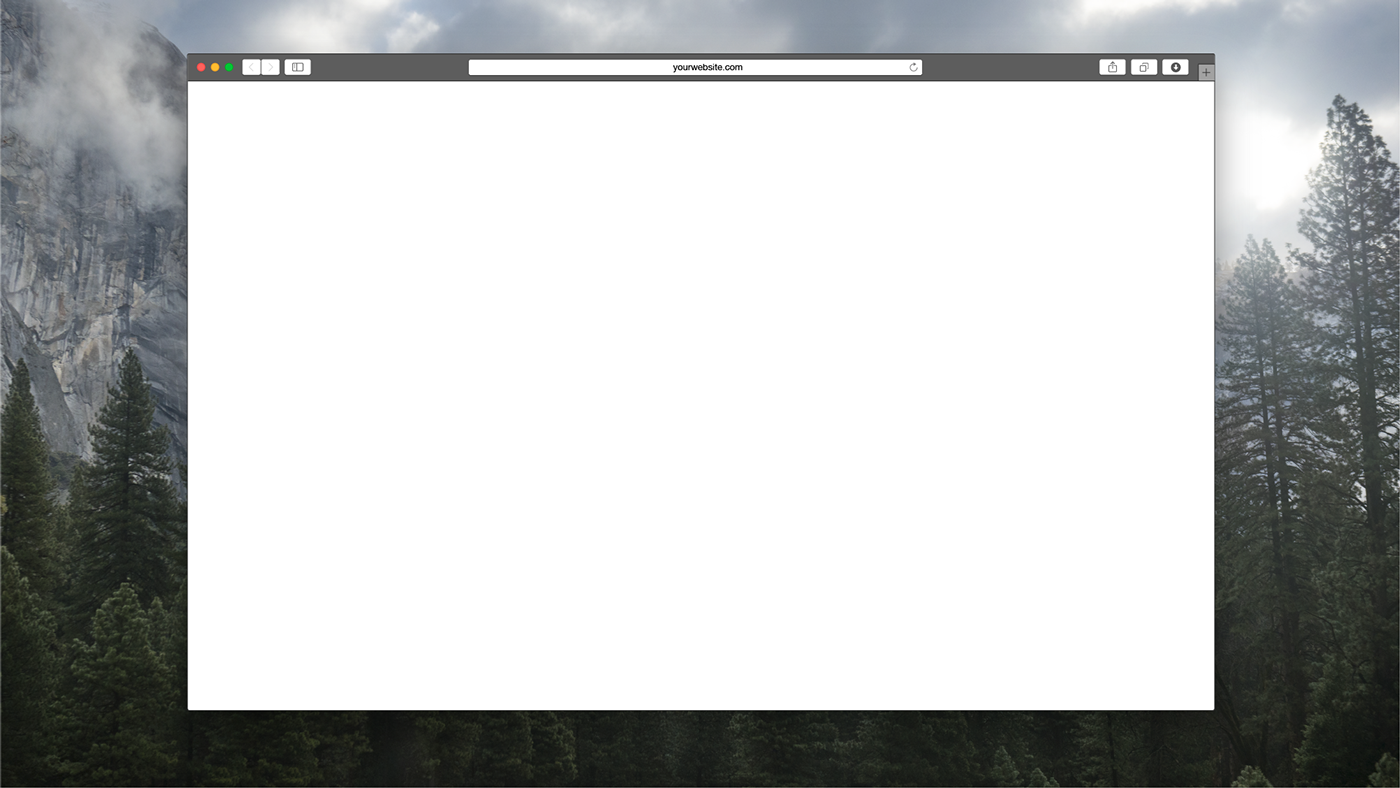 Mockup Web Browser Window Mockup Web Browser Window