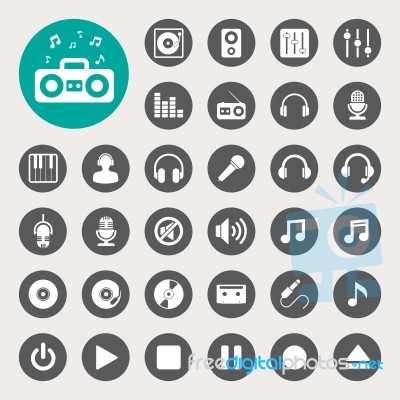 Music Icon Set