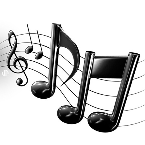 6 3D Music Icon Images