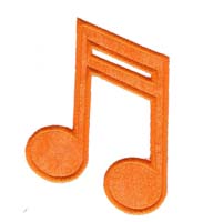 Musical Notes Applique Collection