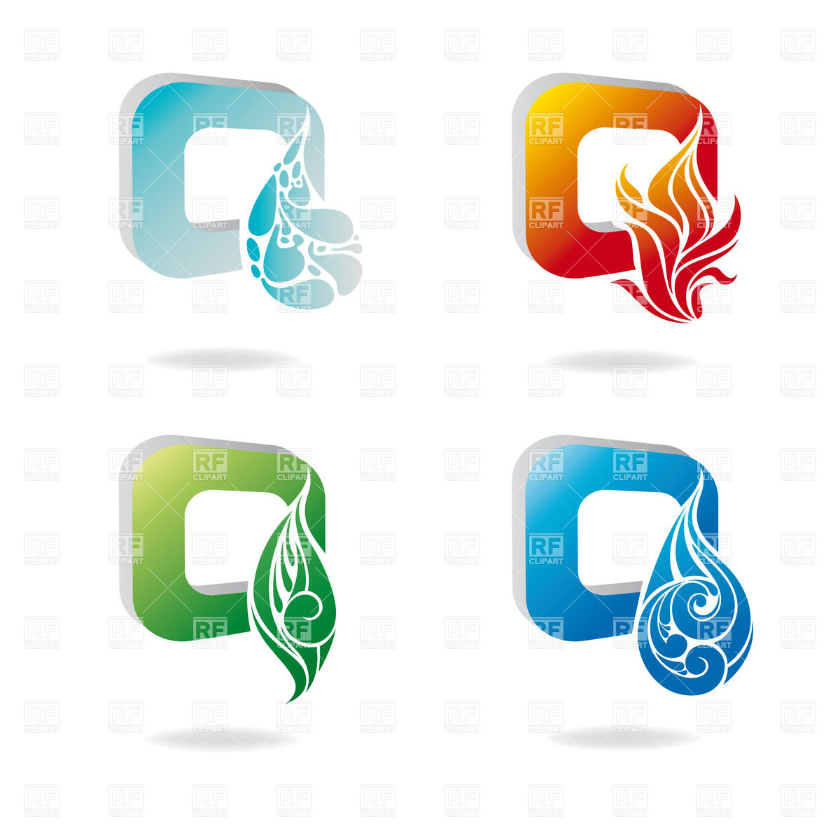 Nature Elements Icons Nature Elements Icons