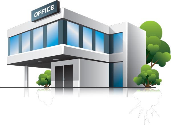 Office Building Vector