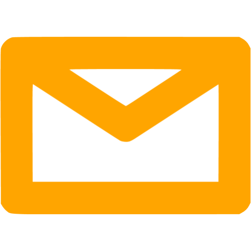 Orange Email Icon