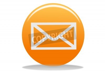 Orange Email Icon