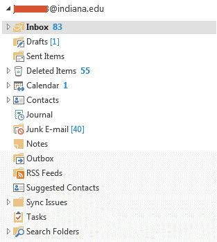 Outlook 2013 Folder Icons Outlook 2013 Folder Icons