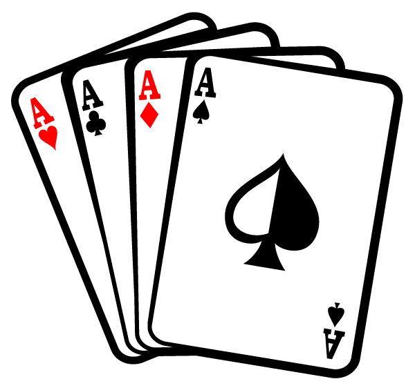 Playing Cards Clip Art Silhouette Playing Cards Clip Art Silhouette