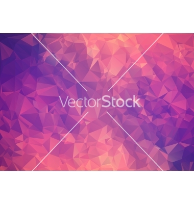 Polygon Vector Purple Background