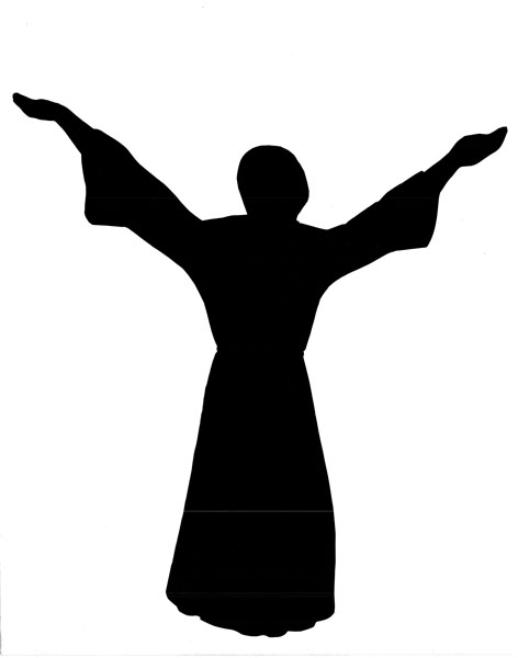 Praise Dance Silhouette Praise Dance Silhouette