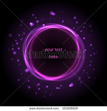 Purple and Pink Circle S