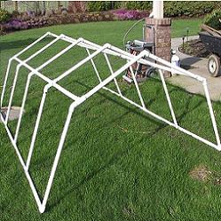 PVC Pipe Garden Cover