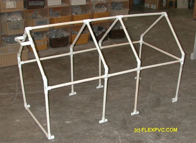 PVC Pipe Shed Frame
