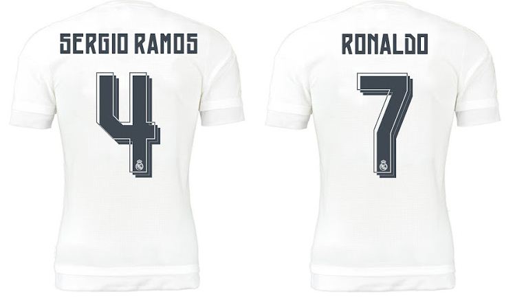 Real Madrid 2015 2016 Font