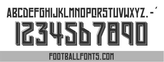 Real Madrid 2015 2016 Font