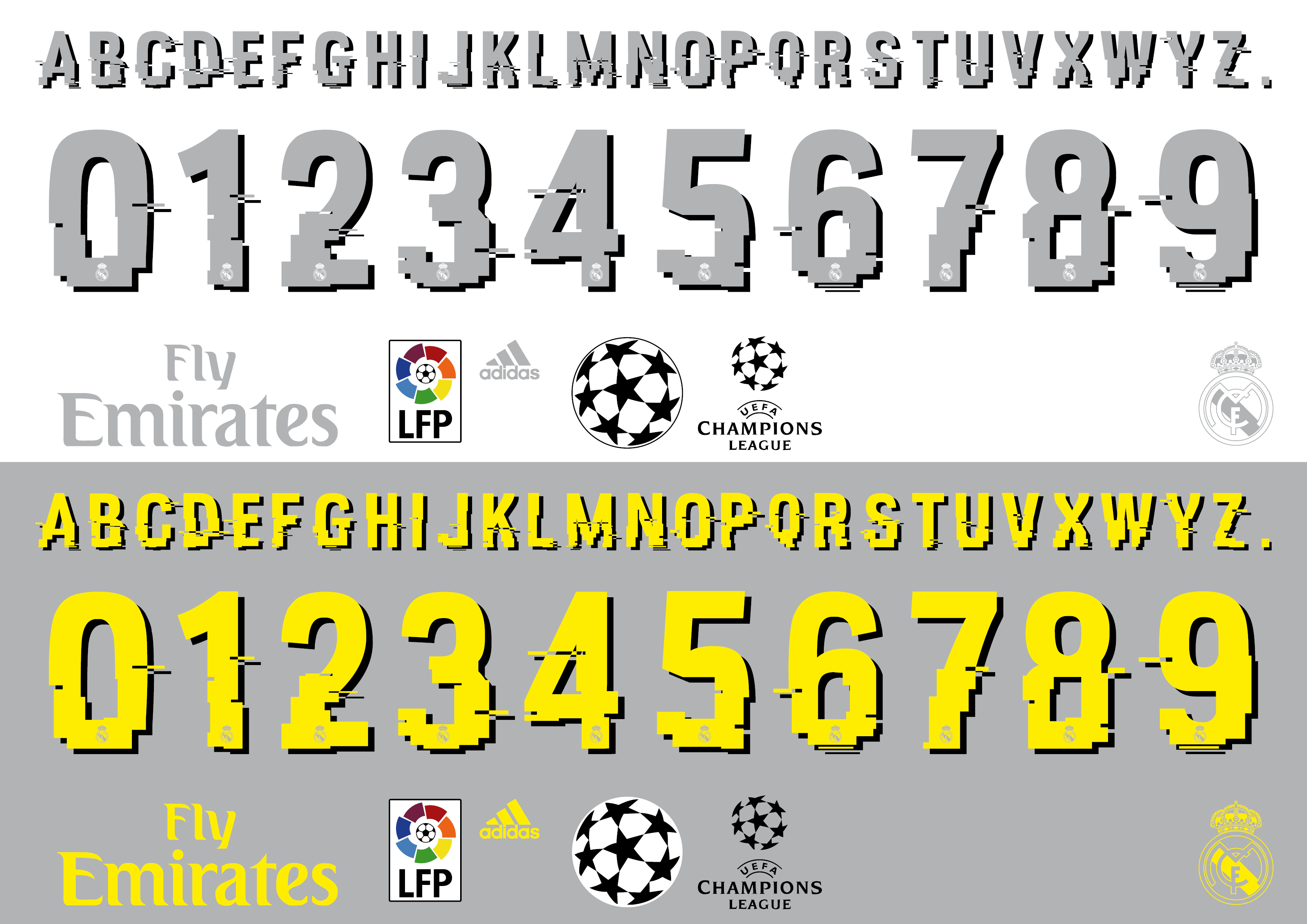 Real Madrid 2016 Font