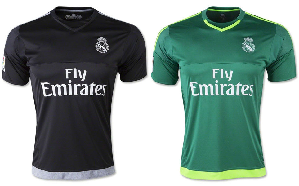 Real Madrid Goalkeeper Jersey 2016