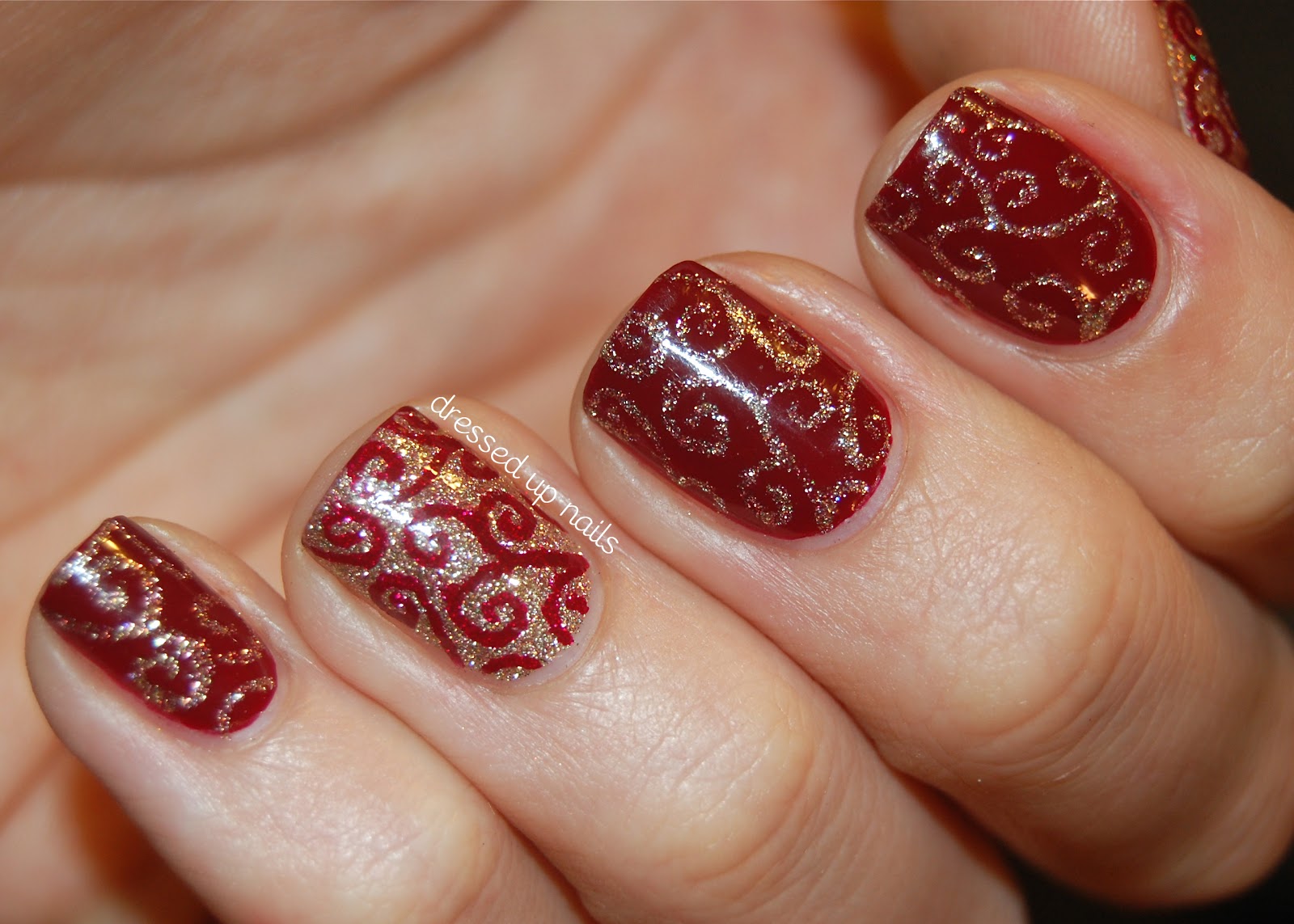 Red Nail Art Designs