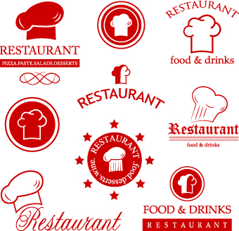 Red Restaurant Logos