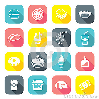 Restaurants Fast Food Icons