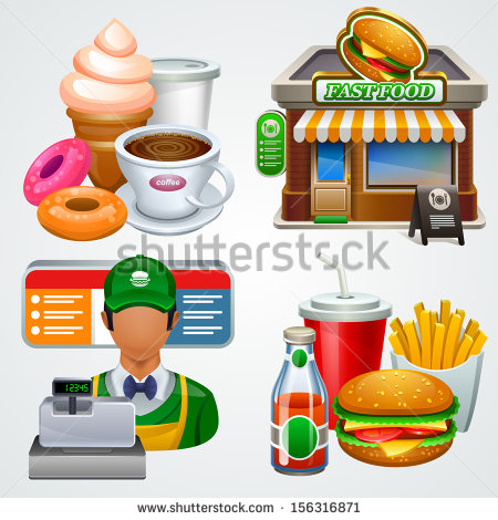 Restaurants Fast Food Icons