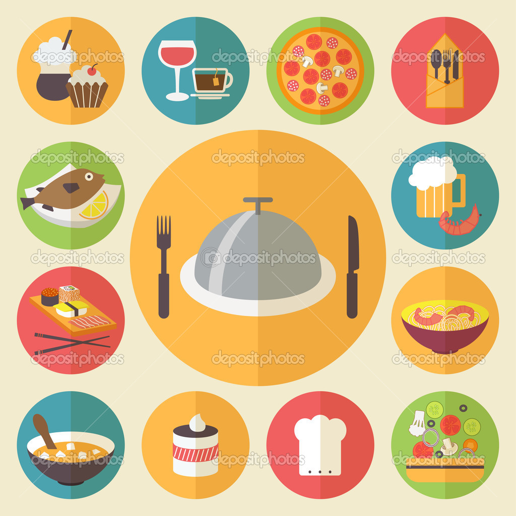 Restaurants Fast Food Icons