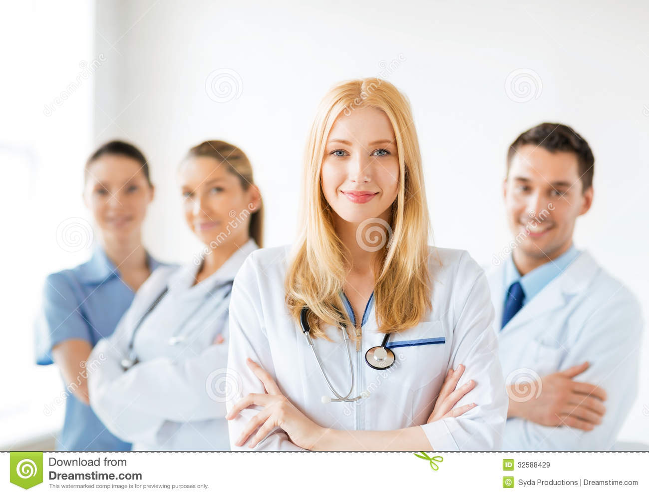 Royalty Free Group Doctor