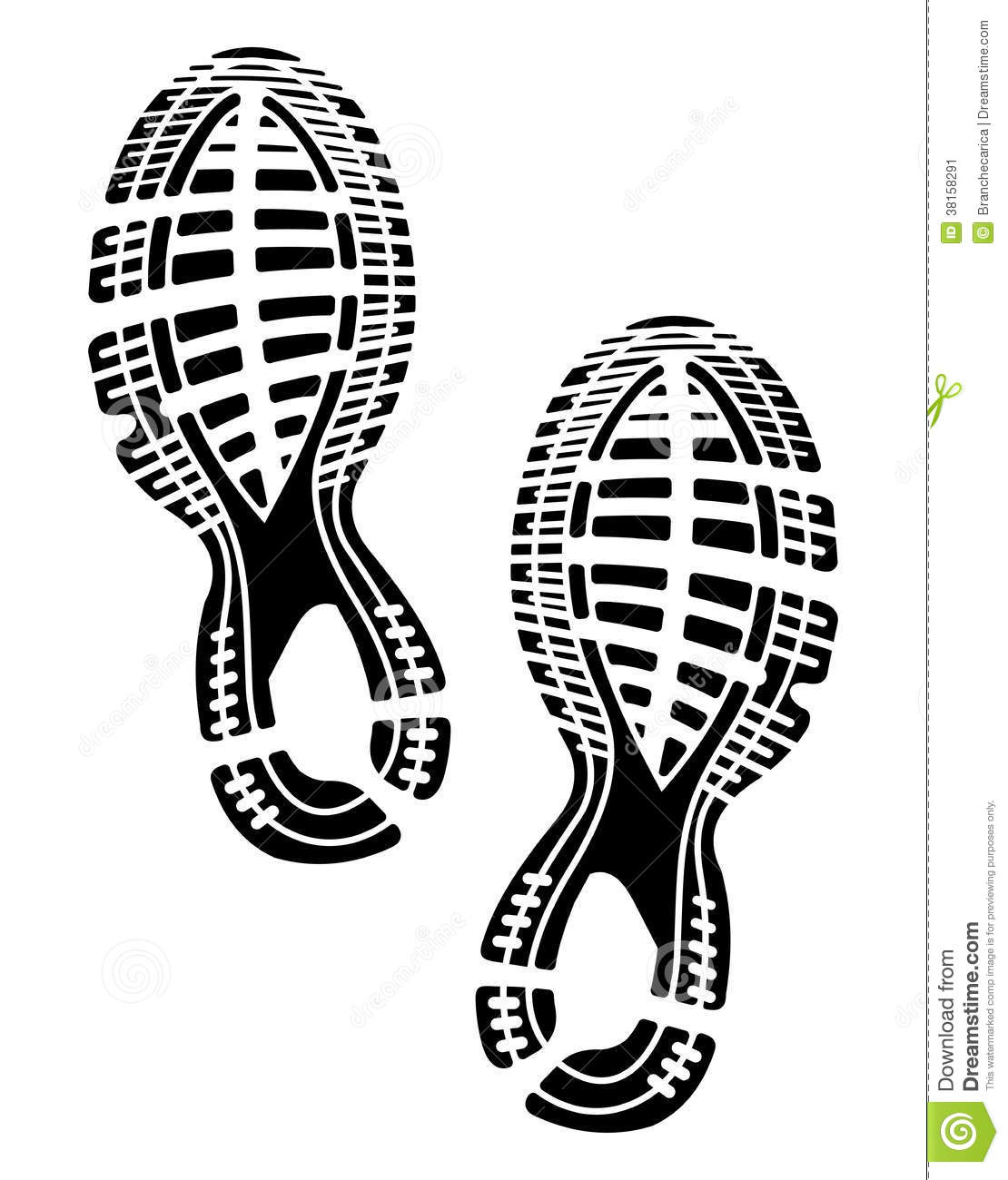 Running Shoe Sole Clip Art