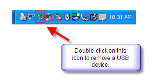 Safely Remove Hardware Icon Windows