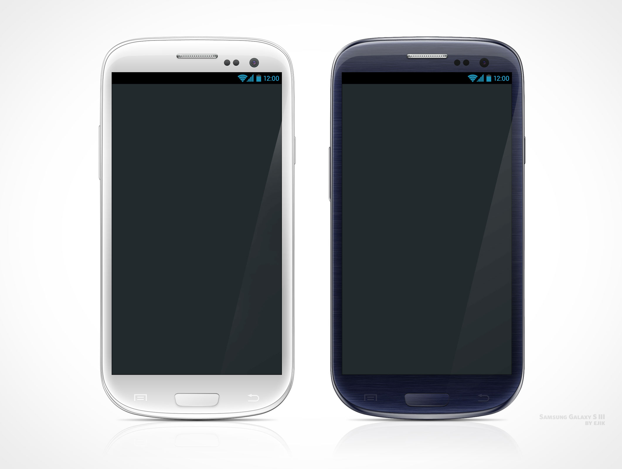 Samsung Galaxy S4 Mockup Template