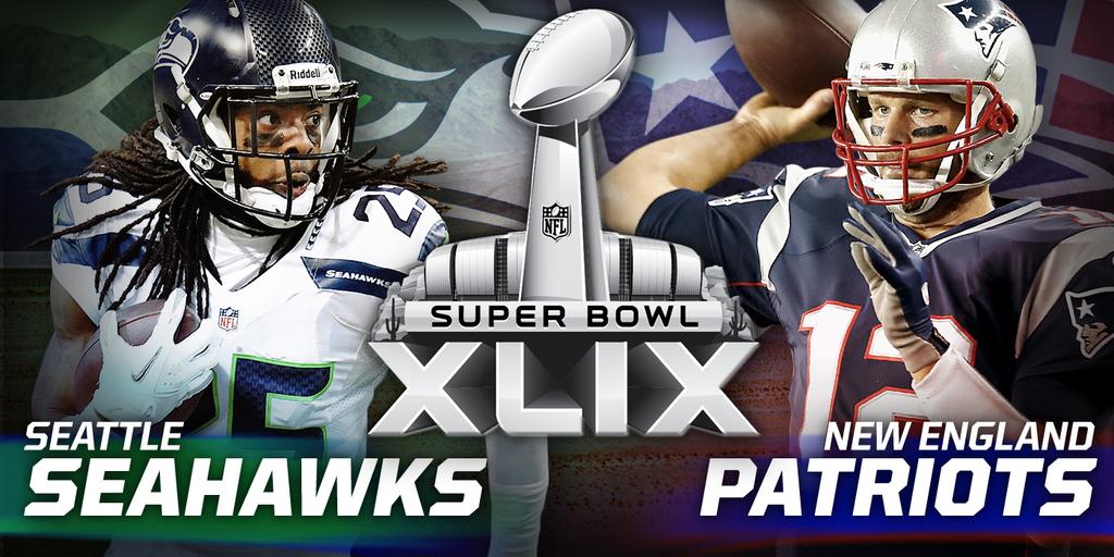 Seahawks vs Patriots Super Bowl 2015
