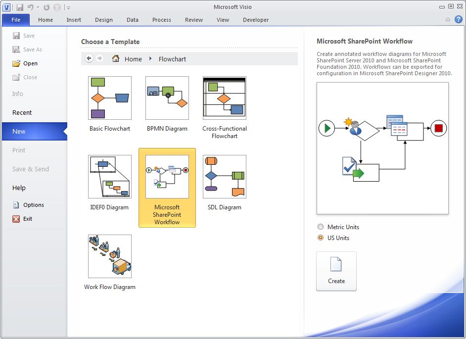 SharePoint 2010 Visio Workflow Examples