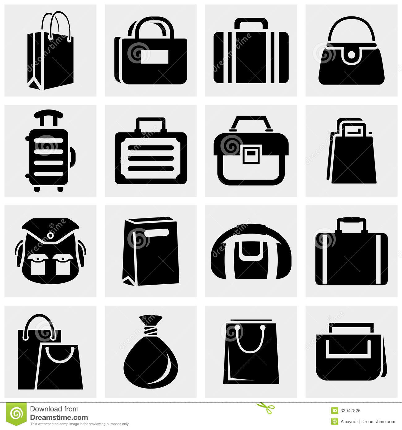 Shopping Bag Icon Vector