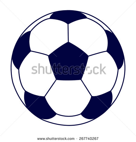 Soccer Ball Icon Gray Background