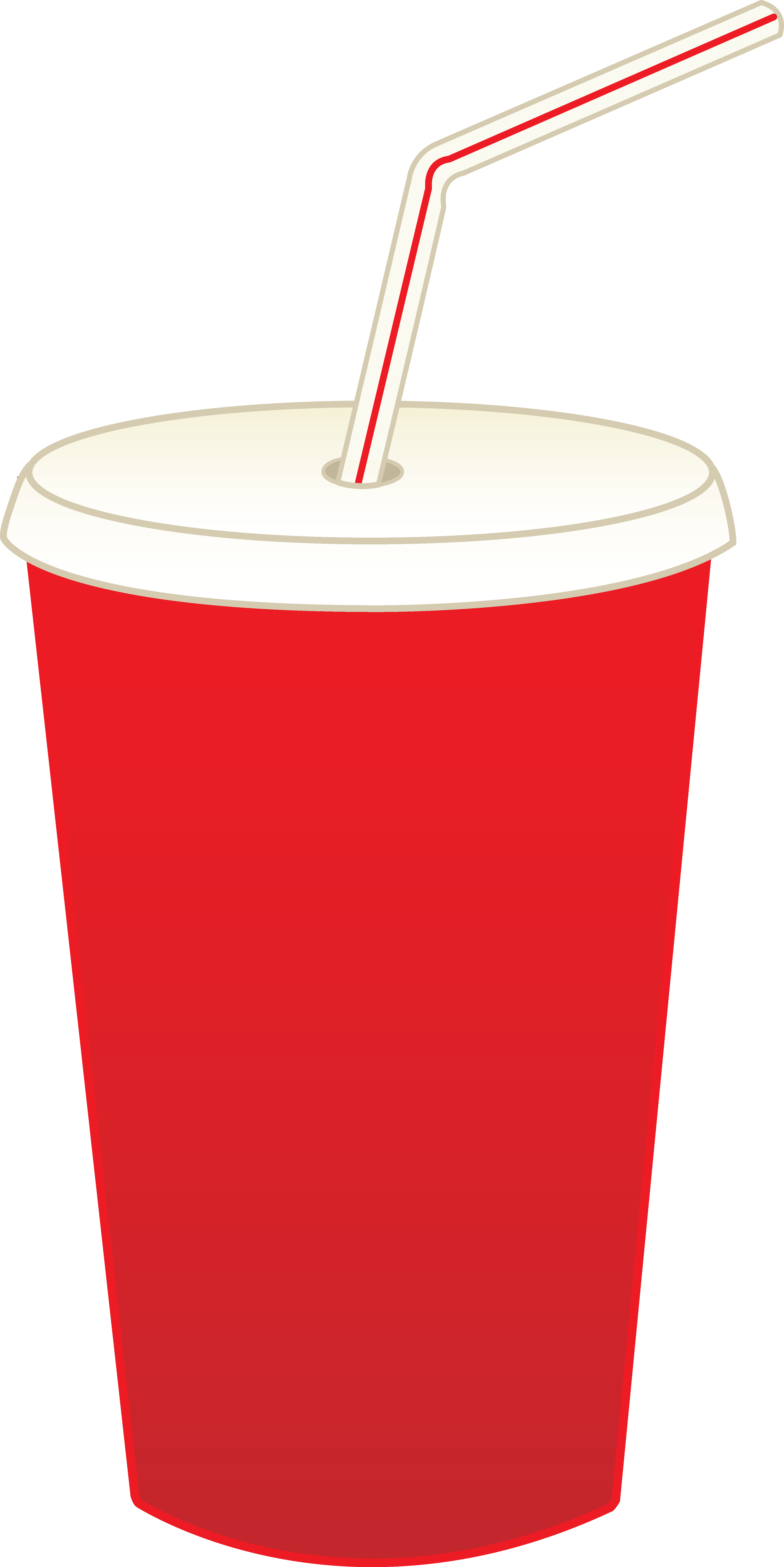 Soda Pop Soft Drink Cup Straw Clip Art