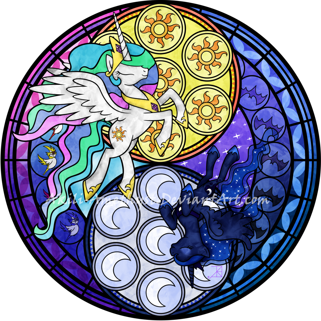 Stained Glass Vector Art