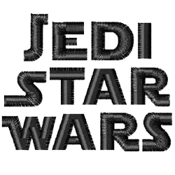 Star Wars Embroidery Font Free