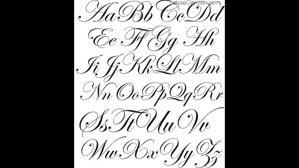 Tattoo Script Font Free Download Tattoo Script Font Free Download
