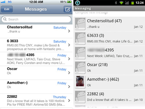 Transfer Text Messages From iPhone to Android