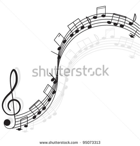 Treble Clef and Notes